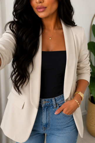 2106 Blazer Beli estilo Zara alfaiataria