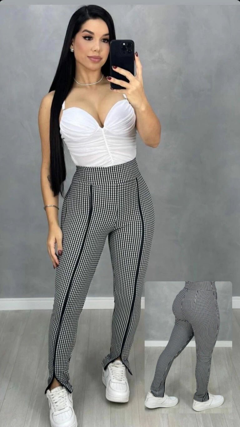 937 Calça Prima skinny fenda na barra - Imagem 3