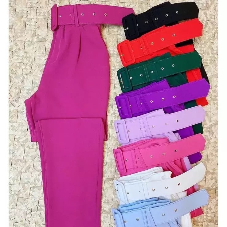 577 Calça skinny e pantalona cinto encapado alfaiataria - Imagem 15