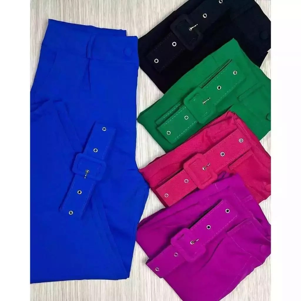 577 Calça skinny e pantalona cinto encapado alfaiataria - Imagem 16