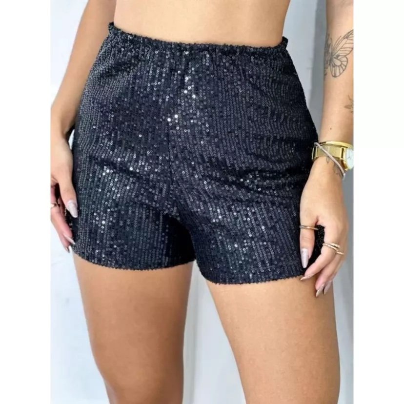 2368 Saia ou Shorts paetê - Imagem 2