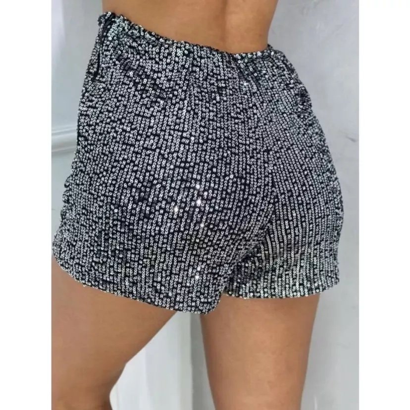 2368 Saia ou Shorts paetê - Imagem 6