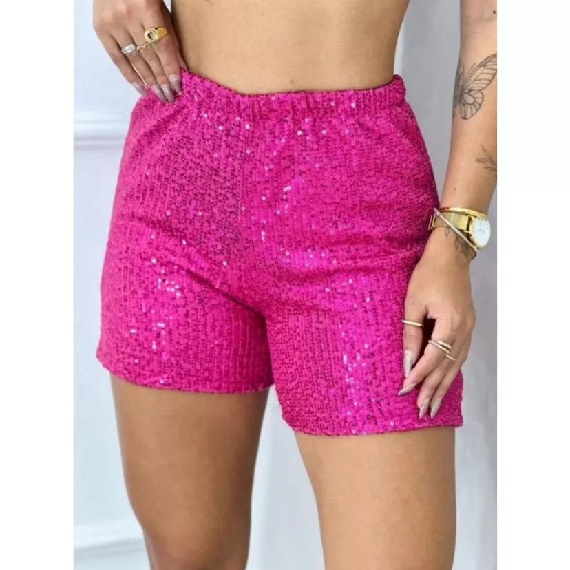 2368 Saia ou Shorts paetê - Imagem 7