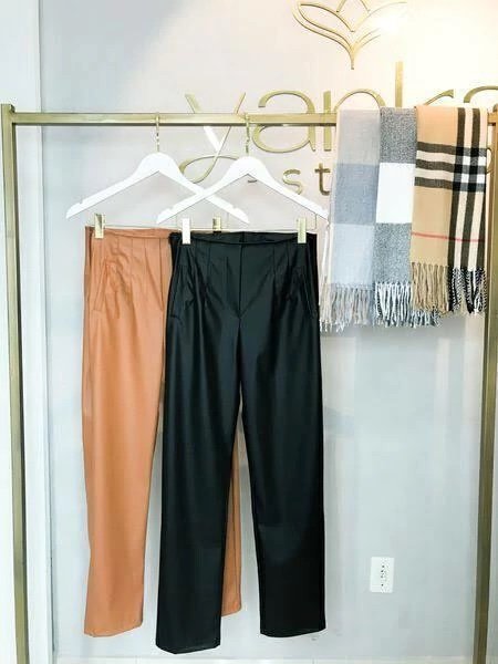 1615 Calça estilo Zara skinny courino - Imagem 3