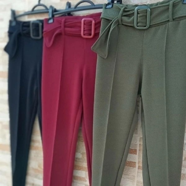 579 Calça Janiny cinto fivela embutido - Imagem 13