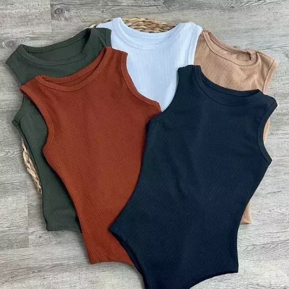 1815 Body Regata estilo Zara tomara que caia regatão alça fina anarruga - Imagem 13