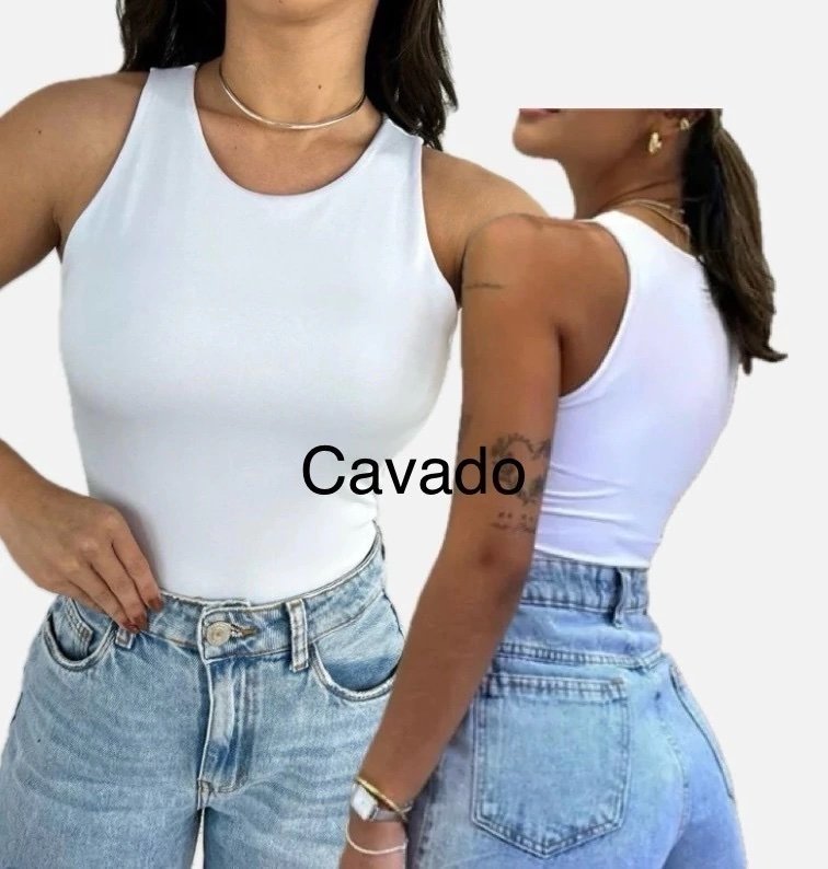 1694 Body Regata estilo Zara - Imagem 3