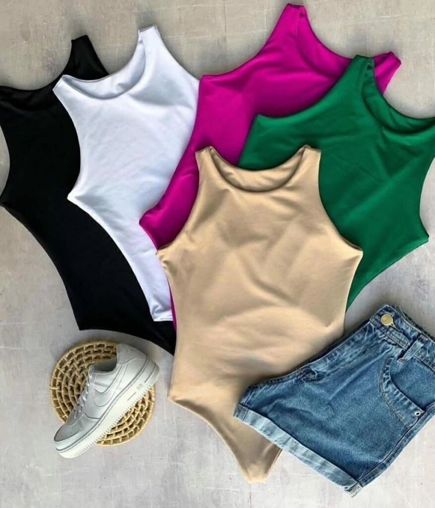 1694 Body Regata estilo Zara - Imagem 11