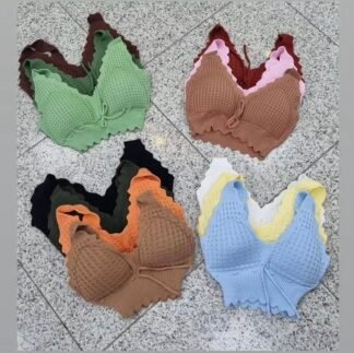 1921 KIT 3 cropped top Ale tricô