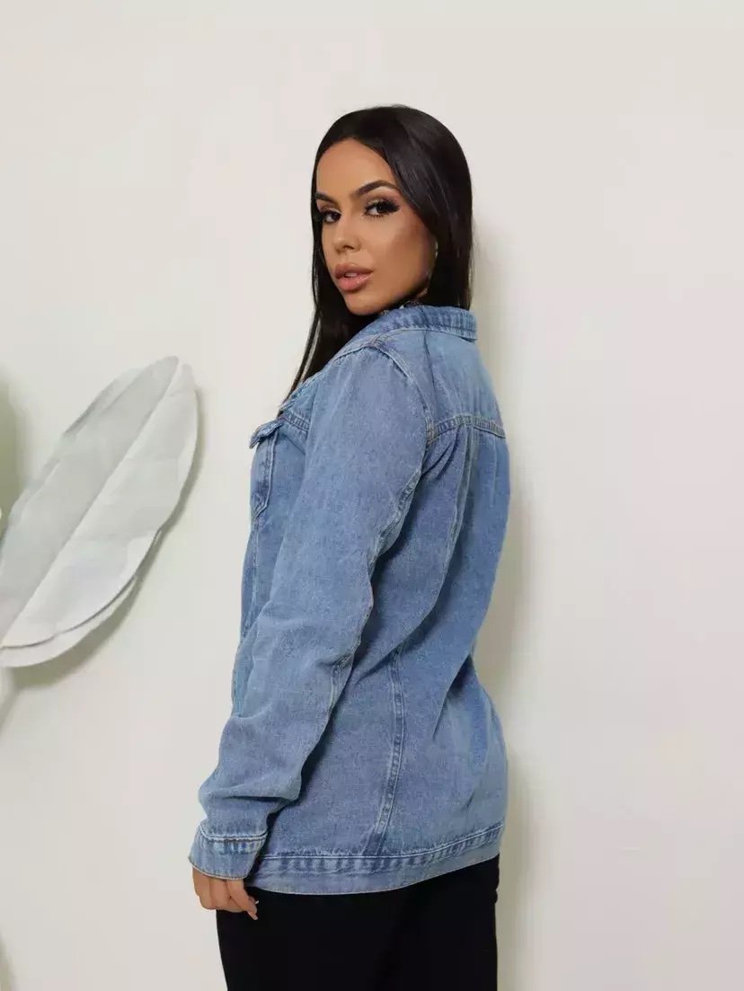 935 Max jaqueta oversized jeans - Imagem 5