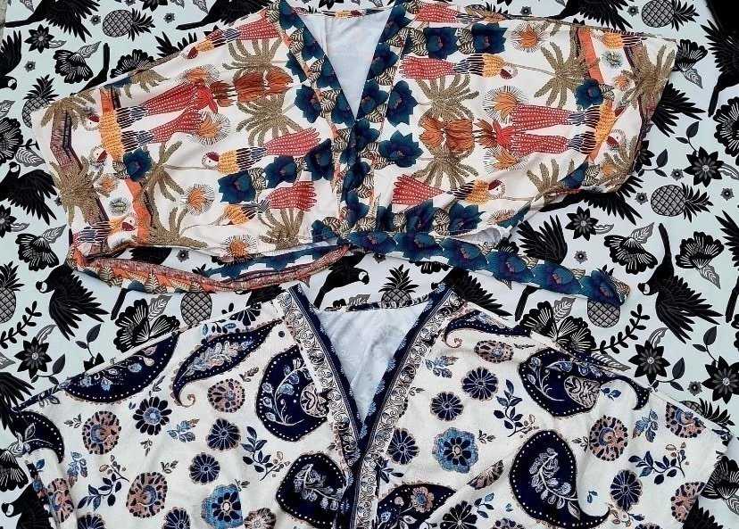 2681 Cropped nika manga 3/4 morcego multi formas estilo Farm - Imagem 18