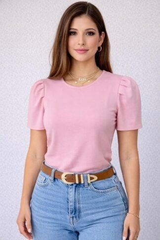 2742 Blusa Beltran manga curta princesa