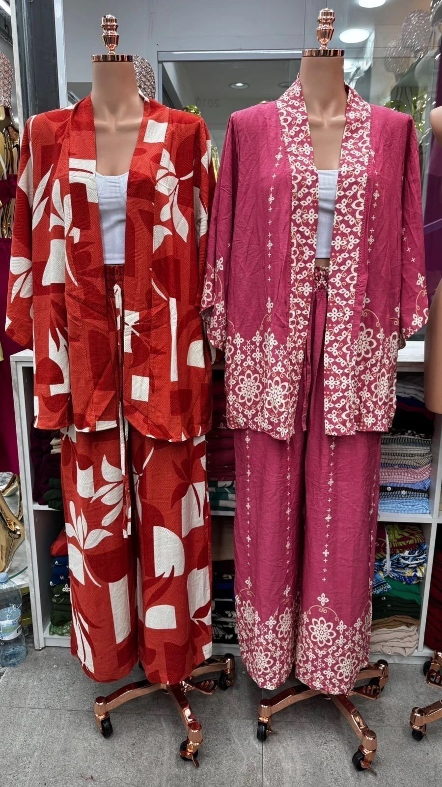 2829 Conjunto Angel max kimono e calça pantalona - Imagem 12