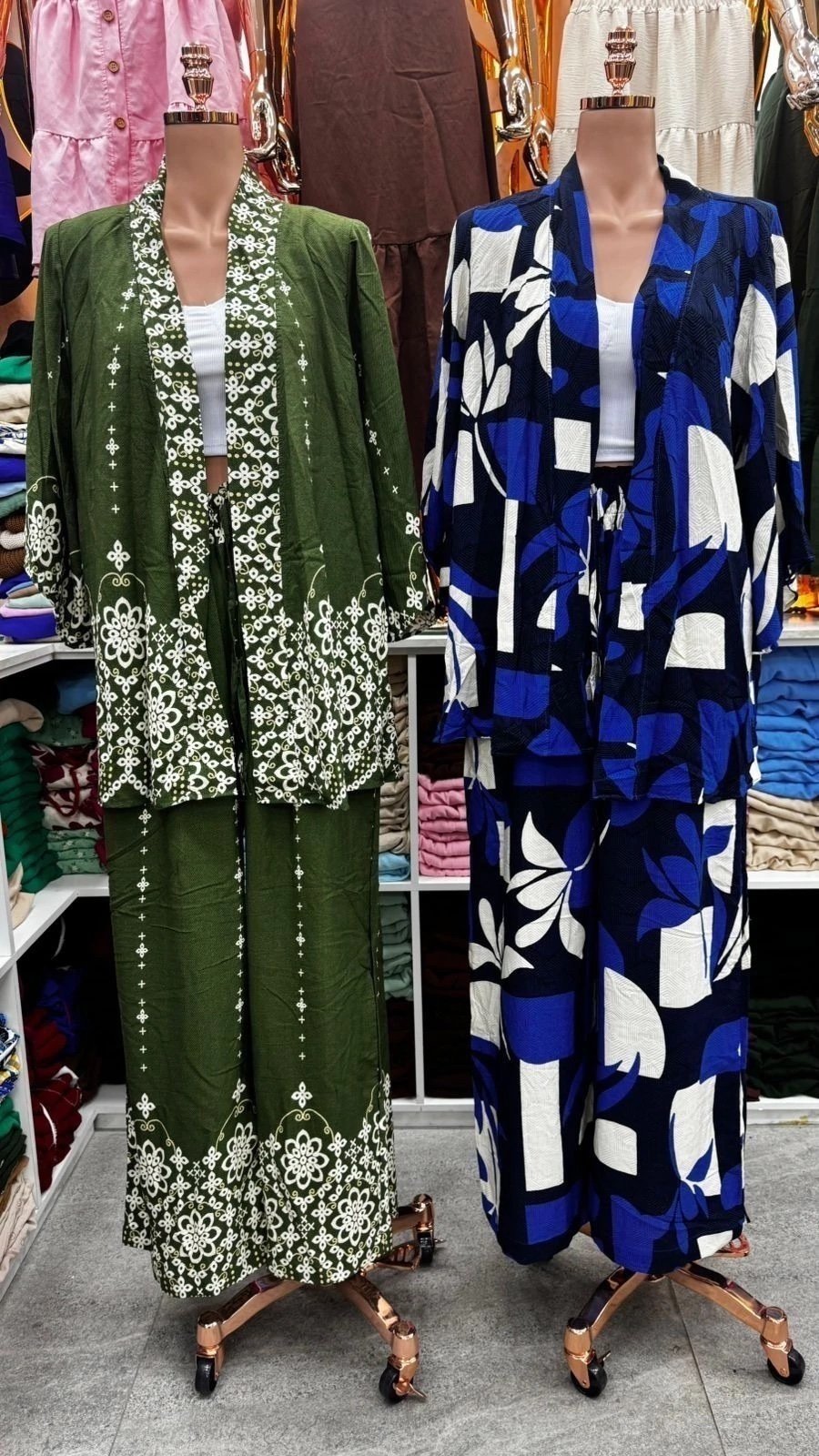 2829 Conjunto Angel max kimono e calça pantalona - Imagem 14