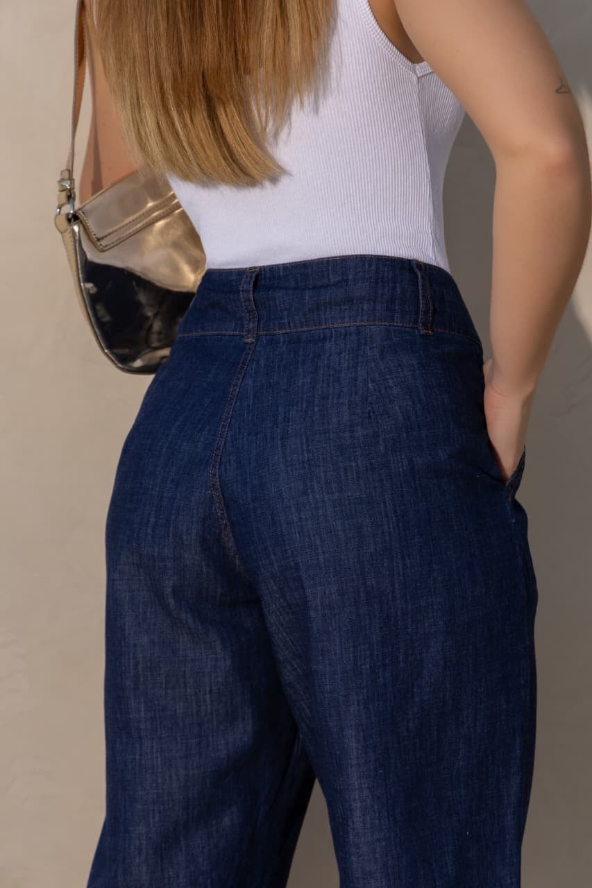 2221 Conjunto Kelly colete e Bermuda pantacourt jeans - Imagem 8