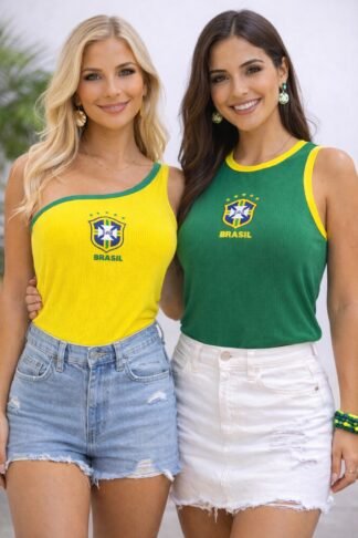 2238 Body regata mula manca Brasil core