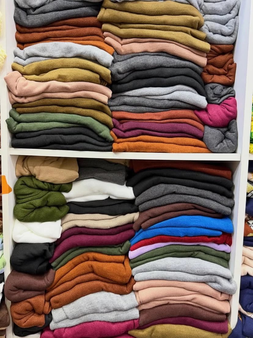 2516 Blusa Ale cacharrel gola alta manga longa tricô - Imagem 5