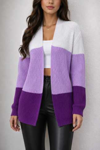 2323 Max cardigan Paula tricolor Barbie tricot