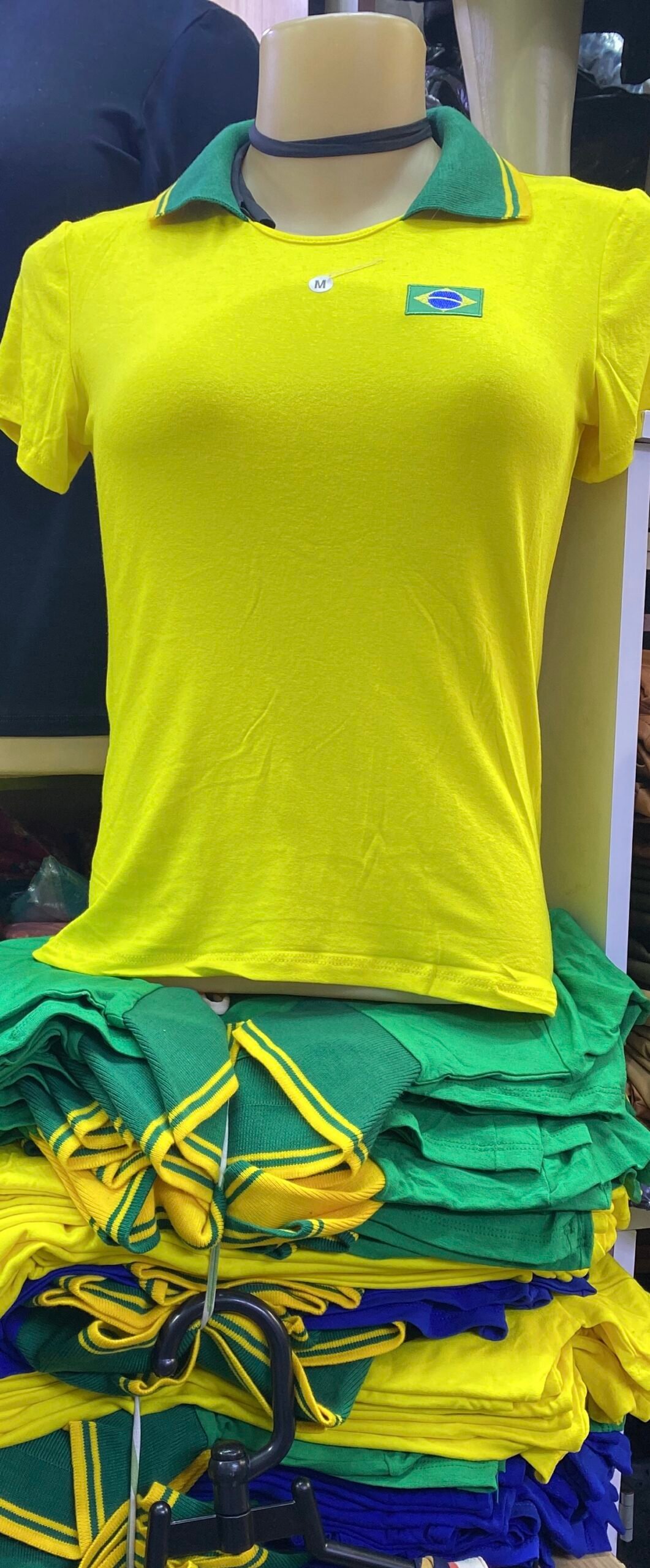 2507 Blusa baby look gola polo Brasil - Imagem 2