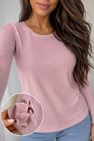 2398 Blusa manga longa térmica peluciada