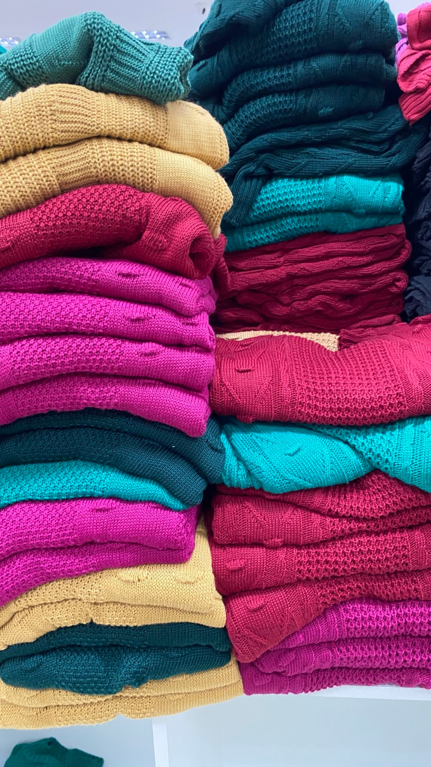 2323 Blusa Paula trançada trança no meio pom pom tricot - Imagem 6