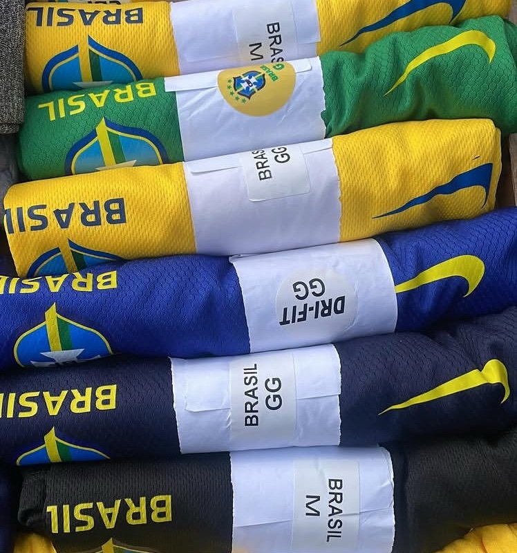 2465 Blusa t-shirt baby look Brasil core - Imagem 5