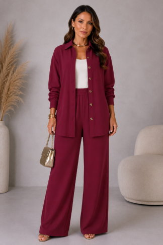 2600 Conjunto Agatha Max camisa e calça pantalona moletom