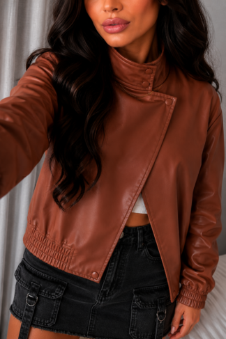 2562 Jaqueta Jessica estilo Zara courino