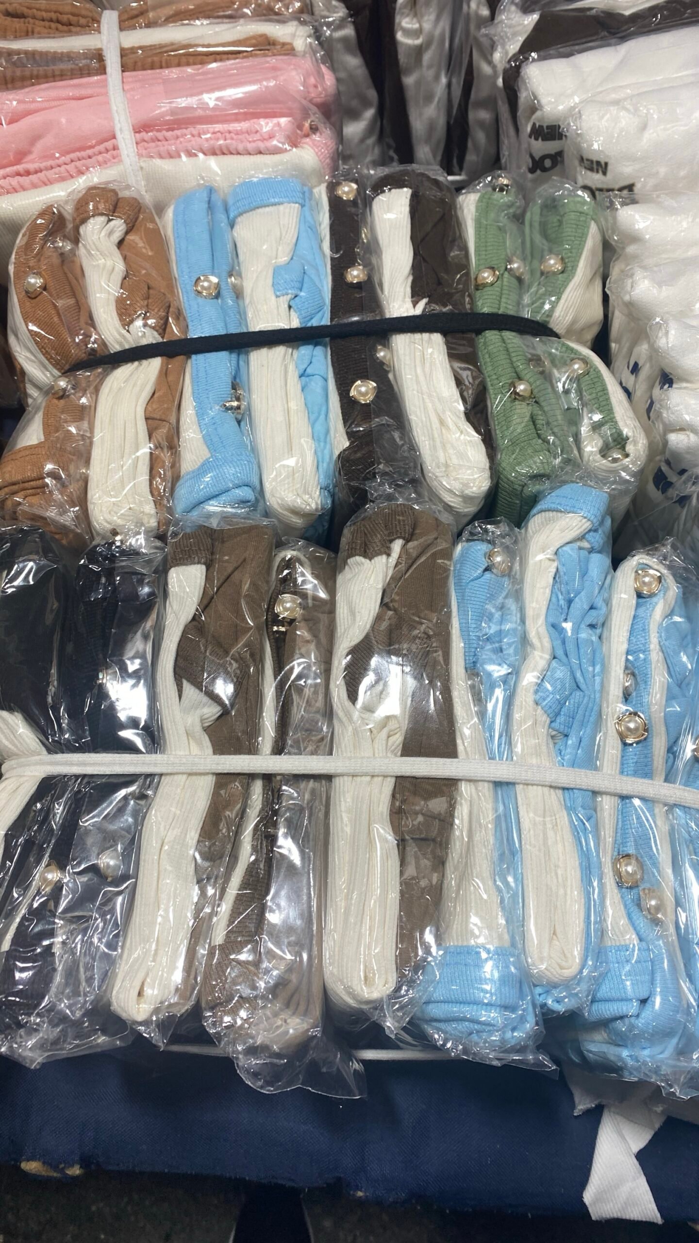 2205 Conjunto Jak blusa regata manga curta gola polo botão e shorts bolso moletom - Imagem 6