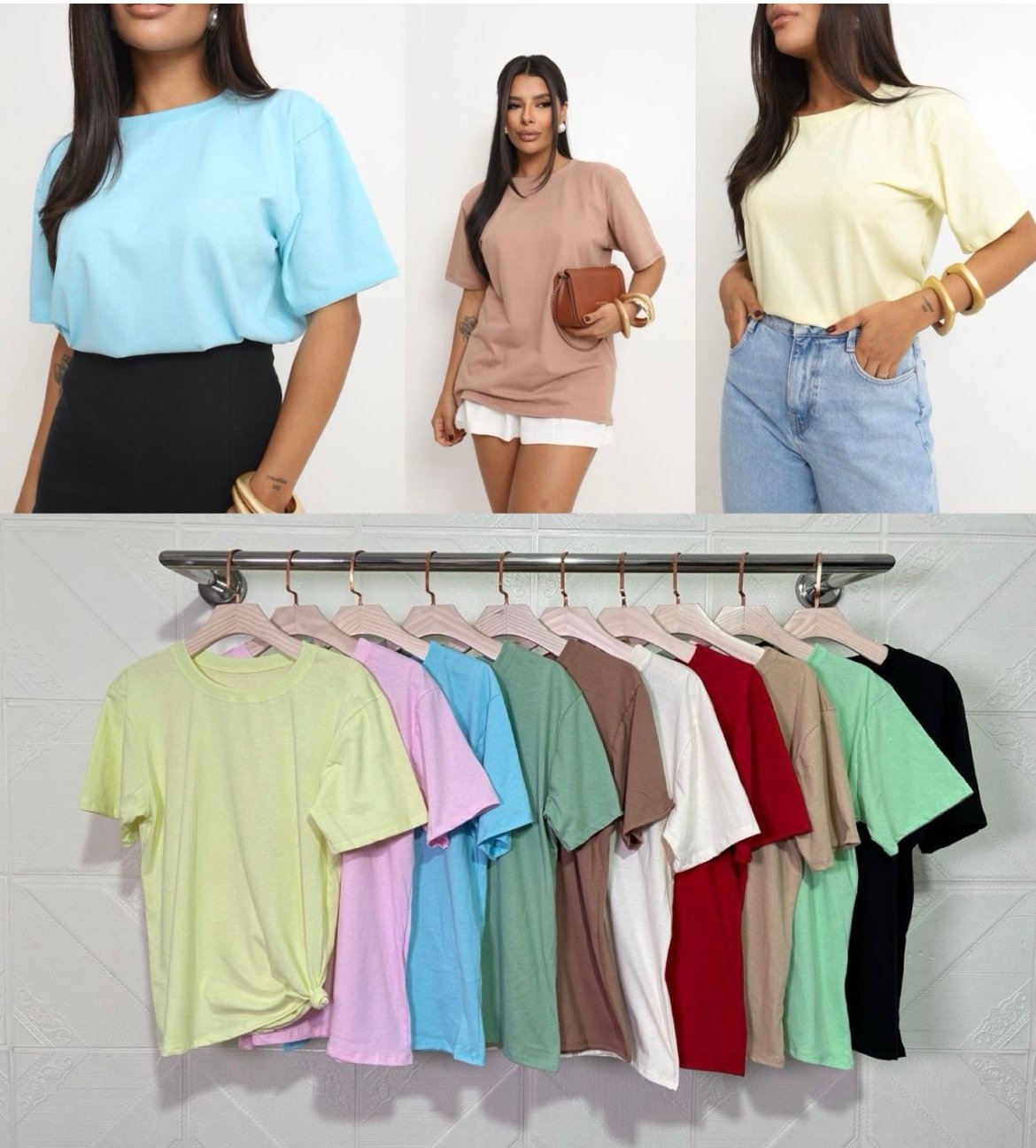2545 Blusa t-shirt oversized - Imagem 7