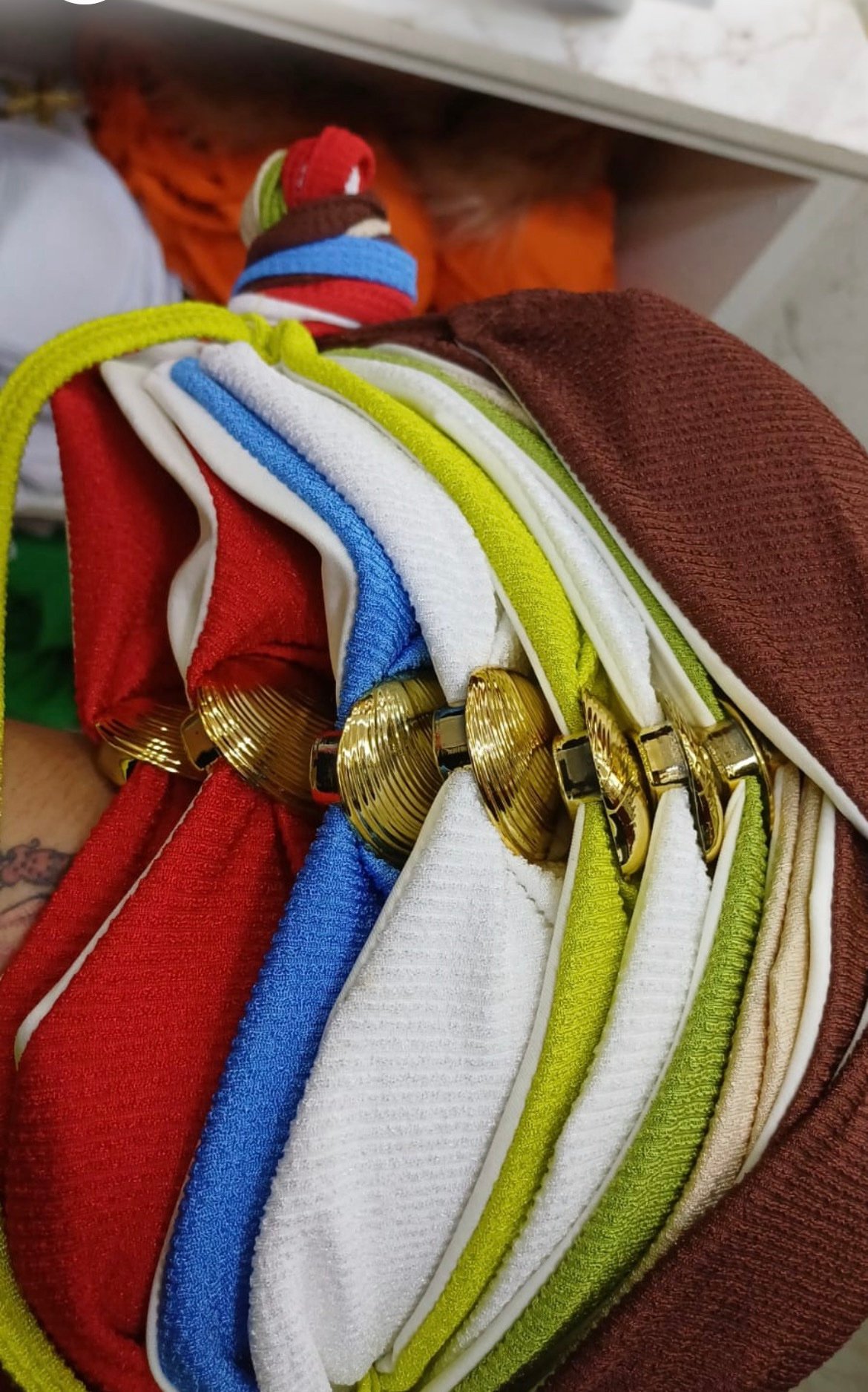 051 Conjunto Say Biquini sutiã com fivela e calcinha fita regulagem - Imagem 3